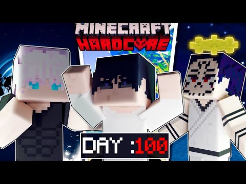 Insane survival challenge as JJK characters in Minecraft!