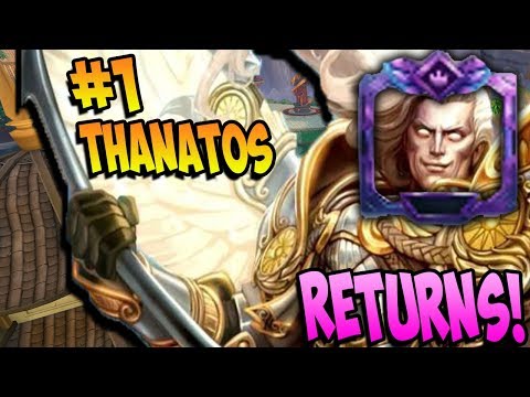 ABSOLUTELY INSANE GAME! I'M #1 THANATOS AGAIN BABY! - Masters Ranked Duel - SMITE