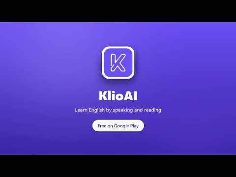 KlioAI: Learn English Words video thumbnail