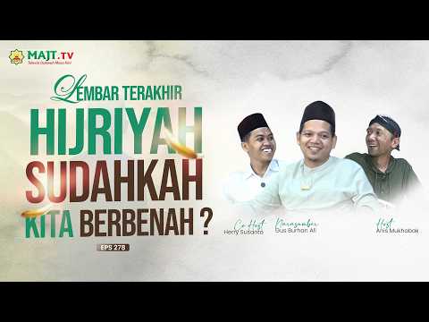 Lembar Terakhir Hijriyah : Sudahkah Kita Benar-Benar Berbenah? - Ustadz Burhan Ali S | NGOPI Eps 278