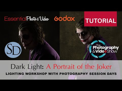 A Portrait Of The Joker | Live Photography Workshop with Photography Session Days