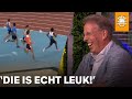 VI-mannen hebben lol om vallende atleet | DE ORANJEZOMER