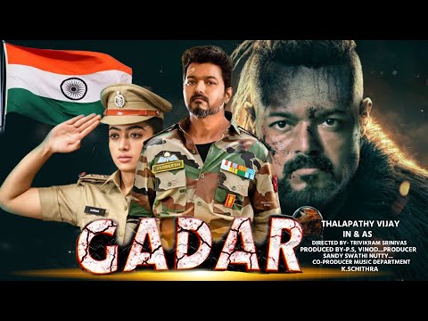 GADAR 2 'Thalapathy Vijay New Movie Hindi Dubbed 2023 | New Released Hindi Dubbed Action Movie 2023