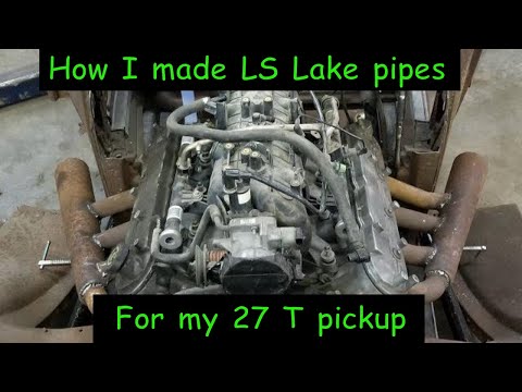 Lake pipes for the LS in the Model T