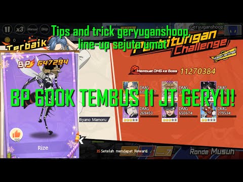 Tips & Trick Geryuganshoop! BP 600K Tembus 10JT! - One Punch Man The Strongest Indonesia