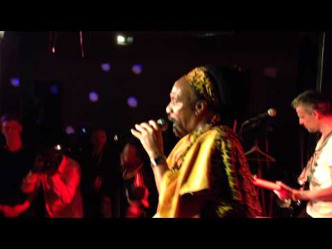 YASUS AFARI Live Concert - Reggae Vintage Night. Aarhus City Demark April 2015