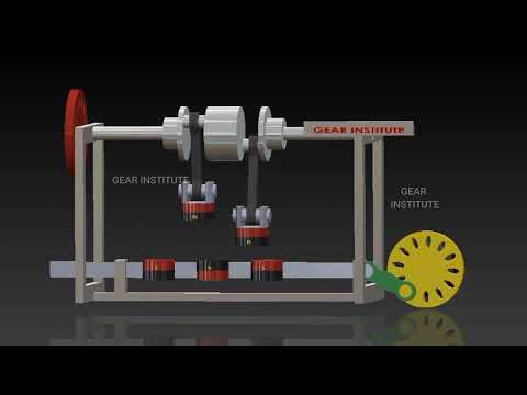 Parts of Engine in Hindi Cylinder piston crankshaft and connecting rod