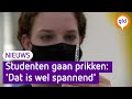 Studenten gaan helpen met prikken