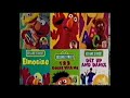 ELMO S WORLD DANCING MUSIC BOOKS 2000 VHS