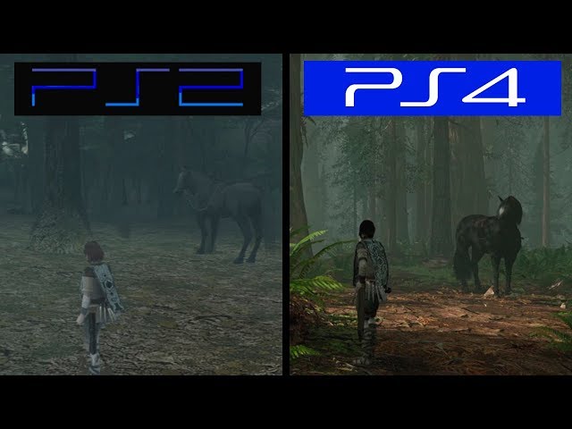 Shadow Of The Colossus Ps3 Vs Ps4 Pro Comparison Shows