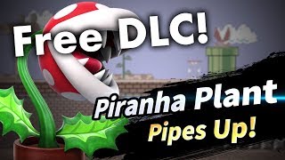 Free Piranha Plant DLC In Super Smash Bros Ultimate