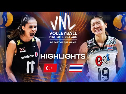 Türkiye 🇹🇷 vs. Thailand 🇹🇭 - Highlights | Week 1 | Women's VNL 2025