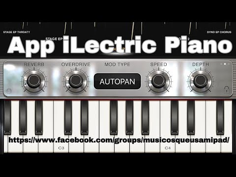 App iLectric Piano All HQ (iPad5 - Zé Osório)