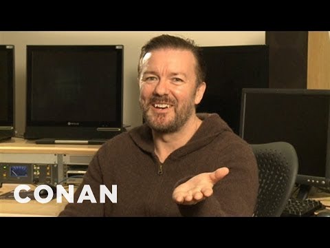 Ricky Gervais Updates His "Just Sayin'" Stand-Up Contest | CONAN on TBS