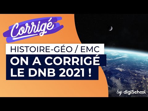 Brevet d’histoire-géo 2021 : le sujet corrigé