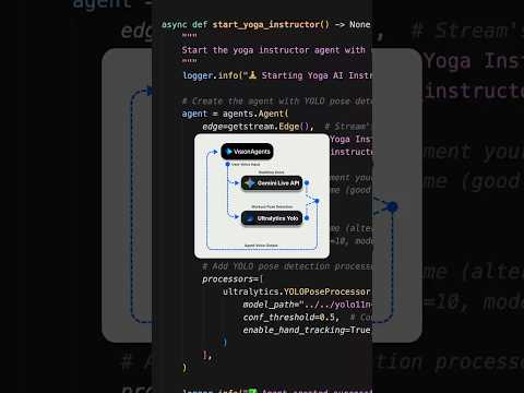 Build a Workout Voice AI Instructor in Python #ai #python #pythonprogramming #llm #gemini thumbnail