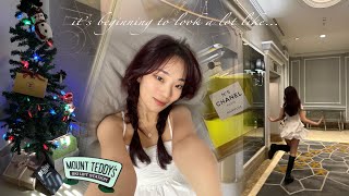 VLOGMAS 02 • festive room deco, popup market, recent purchases 🎄