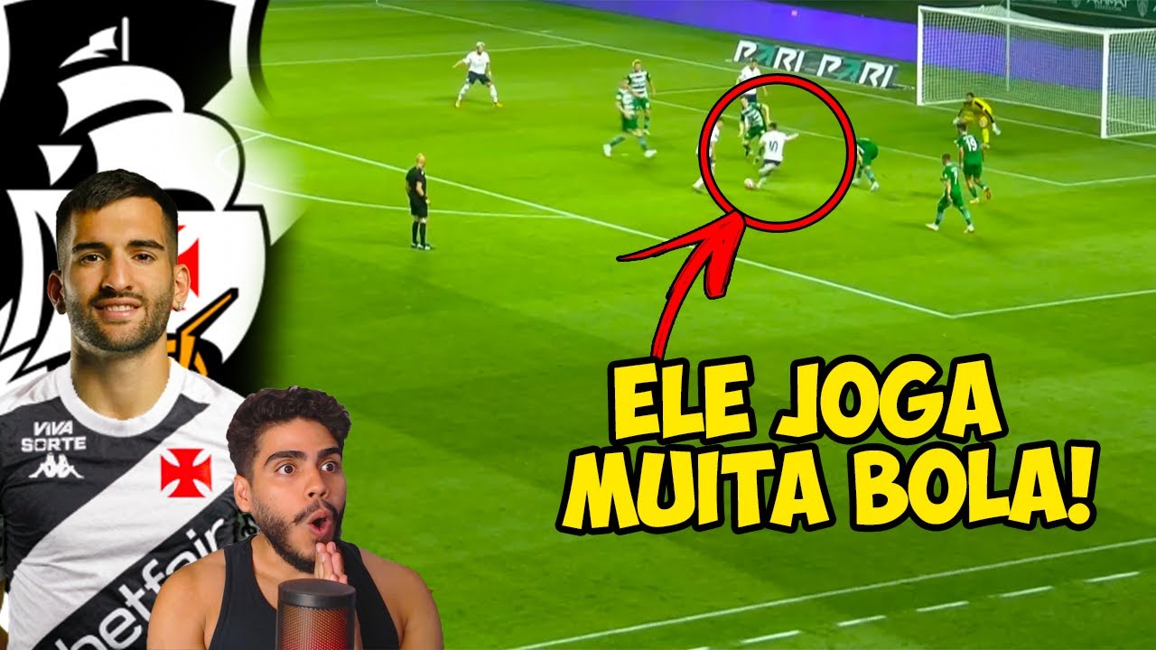 VEJA COMO JOGA BENJAMIN GARRÉ REFORÇO DO VASCO PRA 2025! ANALISE BENJAMIN GARRÉ