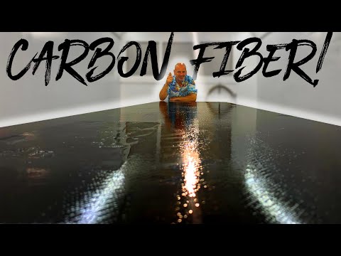 How To Lay Up Carbon Fiber By Hand | Yacht Shop Creations