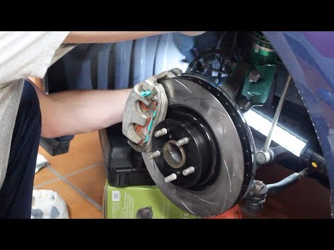 Brake Pad and Rotor Install- BRZ/FRS/GT86