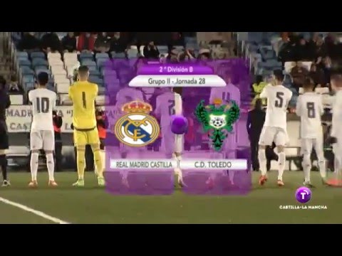 Fútbol 2ªB. Real Madrid Castilla - C.D. Toledo
