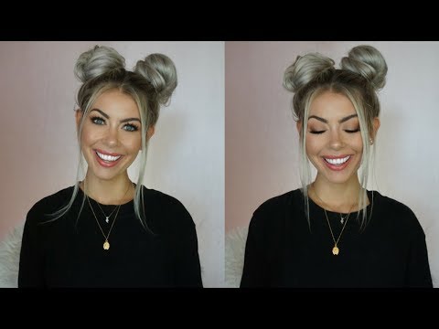 QUICK + EASY SPACE BUNS TUTORIAL | BrittanyNichole