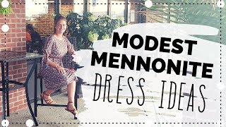 How To Sew a Dress with Just 2 Seams and a Hem | Mennonite Dress Tutorial