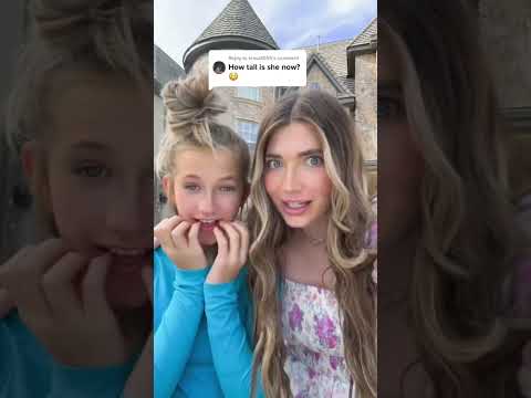 will she be taller than me? 😭🤞🏼 #shorts #notenoughnelsons #nenfam #hugefamily #siblings