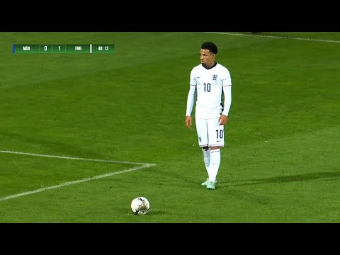 Ethan Nwaneri vs Moldova U21 Euro qualifying (10/10/2025)