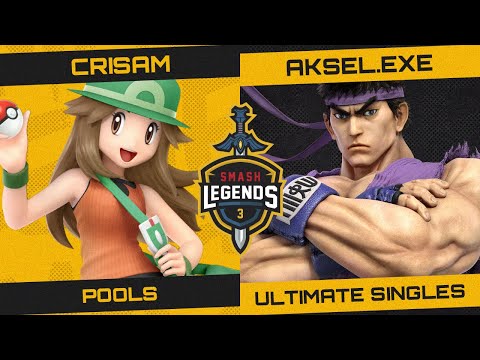 Smash Legends 3 | Crisam (Pokémon Trainer) Vs. Aksel.exe (Ryu) | SSBU Tournament