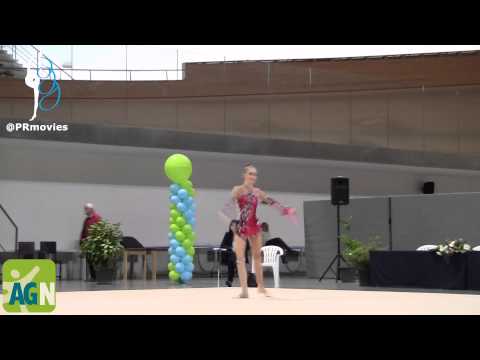 Polina Gorbacheva - Dmitrov (RUS) - Maças (Clubs) - Final Senior - AGN Cup 2013