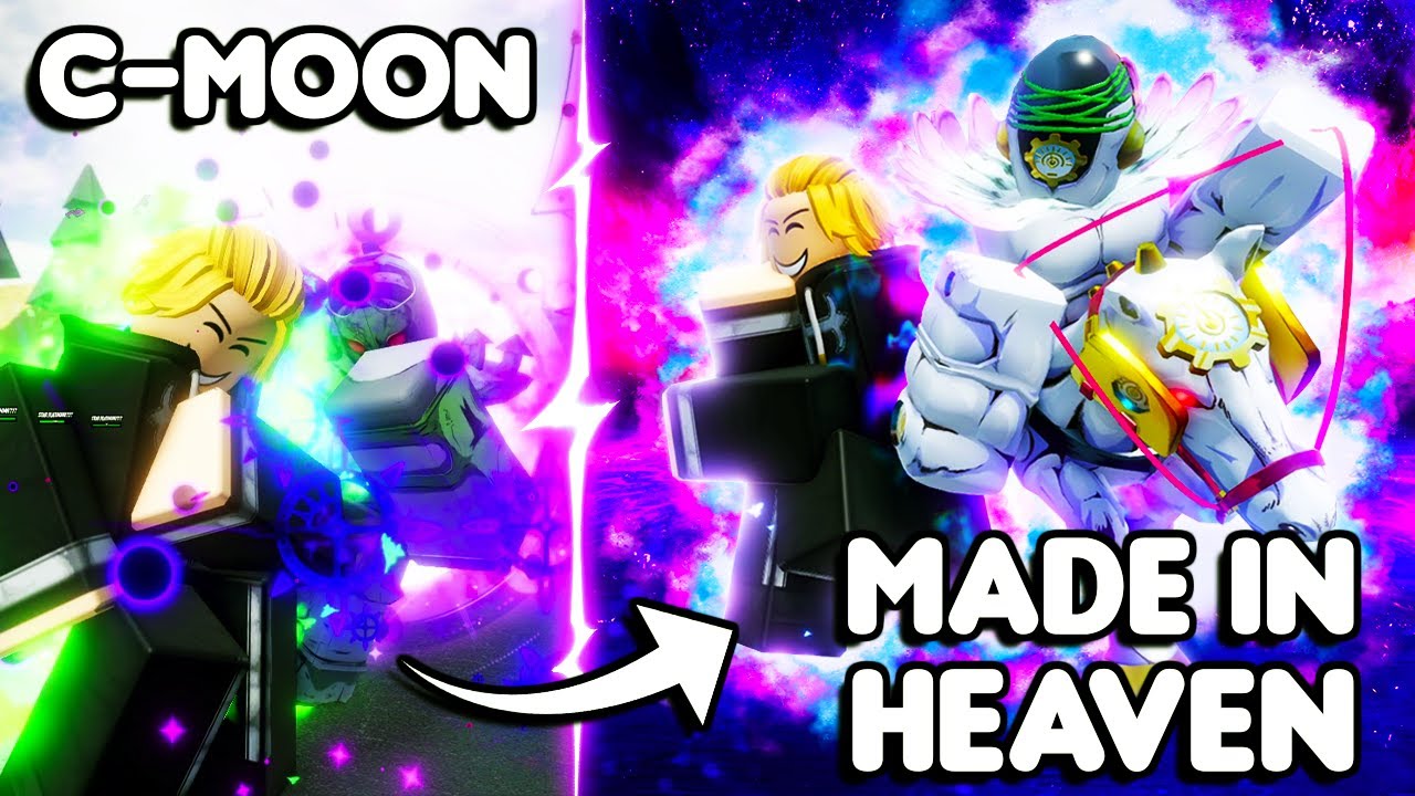 ESSE FOI O MADE IN HEAVEN MAIS FÁCIL QUE EU JÁ FIZ NO ROBLOX! REWORK WHITESNAKE, C-MOON E MIH!