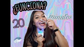 BLANQUEADOR DENTAL 20 MINUTES DENTAL WHITE 😁 / Greyzh Vanessa