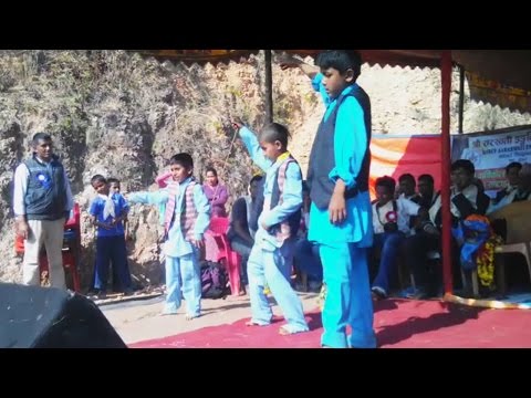 Bau Le Bhanchhan Malaysia Jaa - Children Dance Performance | Krishna Prasad Dhital