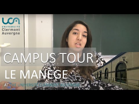 CAMPUS TOUR | The "Manège" Building (Université Clermont Auvergne)