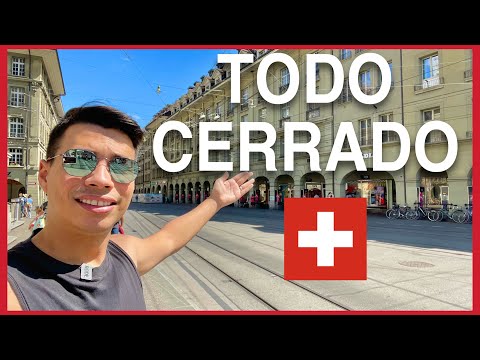 Los domingos en Suiza | TODO CERRADO 🇨🇭😱