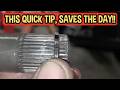 CV Axle Installation Quick Tech Tip