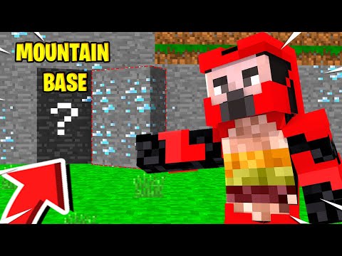 BUILDING A MOUNTAIN BASE & FINDING A STALKER?! - (Minecraft SMP)