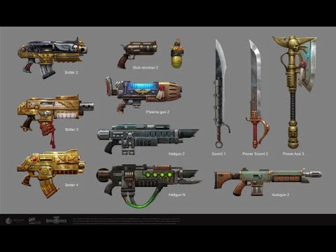 40k Weapons What Are Cool and I Like