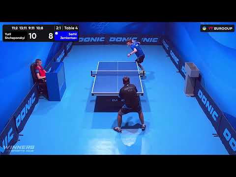 14:05 Yurii Shchepanskyi - Serhii Zemiantsev 08.09.2023 TT Euro.Cup Ukraine Star. TABLE 4