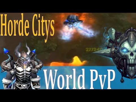 6.2.4 Frost DK World PvP - Ganking WOD Horde Cities - Alone