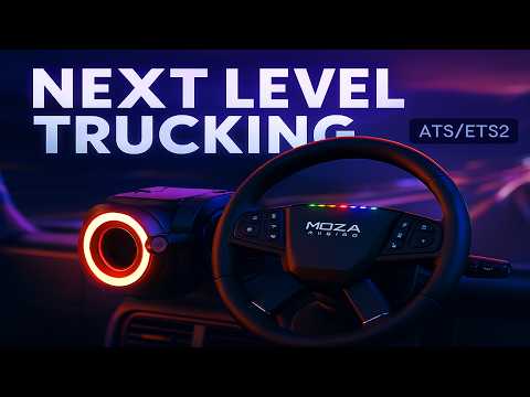 10 INSANE Features of the New MOZA TRUCK WHEEL FOR ATS/ETS2
