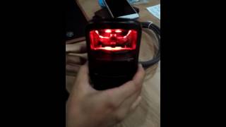 Test scaning Zebra DS9208