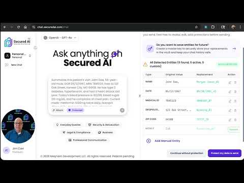 Secured-ai video preview