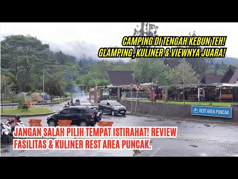 VIRAL‼️ WISATA REST AREA DI PUNCAK BOGOR, BISA CAMPING DAN WAHANA