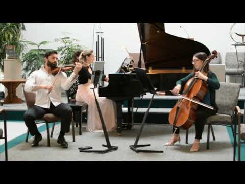 Amy Beach - Trio Op. 150 (Allegro) : Sasha Ki (violin), Erin Busch (cello), Anna Kislitsyna (piano)