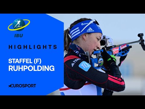 Drama um Preuß beim letzten Staffel-Schießen | Highlights deutsch | Ruhpolding | Frauen | Biathlon