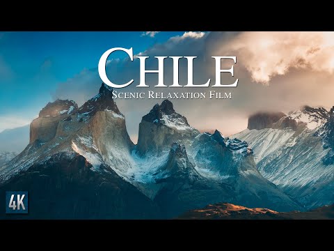 Chile 4K Scenic Relaxation Film | 🇨🇱 Video escénico de Chile 4K | Andes Mountain Range South America