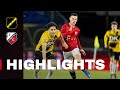 HIGHLIGHTS | Jong FC Utrecht neemt punt mee terug uit Breda