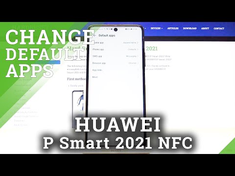 How to Change Default Browser in HUAWEI P Smart 2021 NFC – Set Preferred Browser